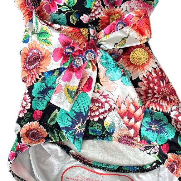 Johnny Was Mirror and Evening Palace Wrap 1-Piece Swimsuit Sz S NWT $225 - Picture 5 of 11